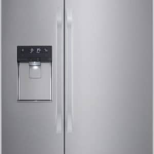 LG STUDIO 26 cu. ft. Smart Side-by-Side Built-In Refrigerator with Ice & Water Dispenser