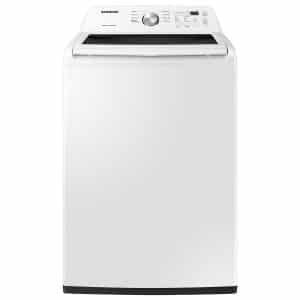 SAMSUNG 4.5 cu. ft. High-Efficiency Top Load Washer in White with Impeller and Vibration Reduction