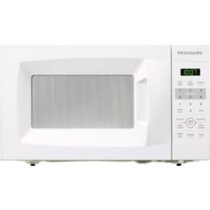 FRIGIDAIRE 30 in. Over-the-Range Microwave in White with Dishwasher Safe Grease Filter and Vent