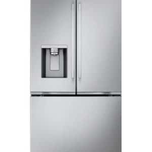 LG 24 cu. ft. 3-Door French Door Refrigerator in PrintProof Stainless Steel with Smart Inverter and Door Cooling