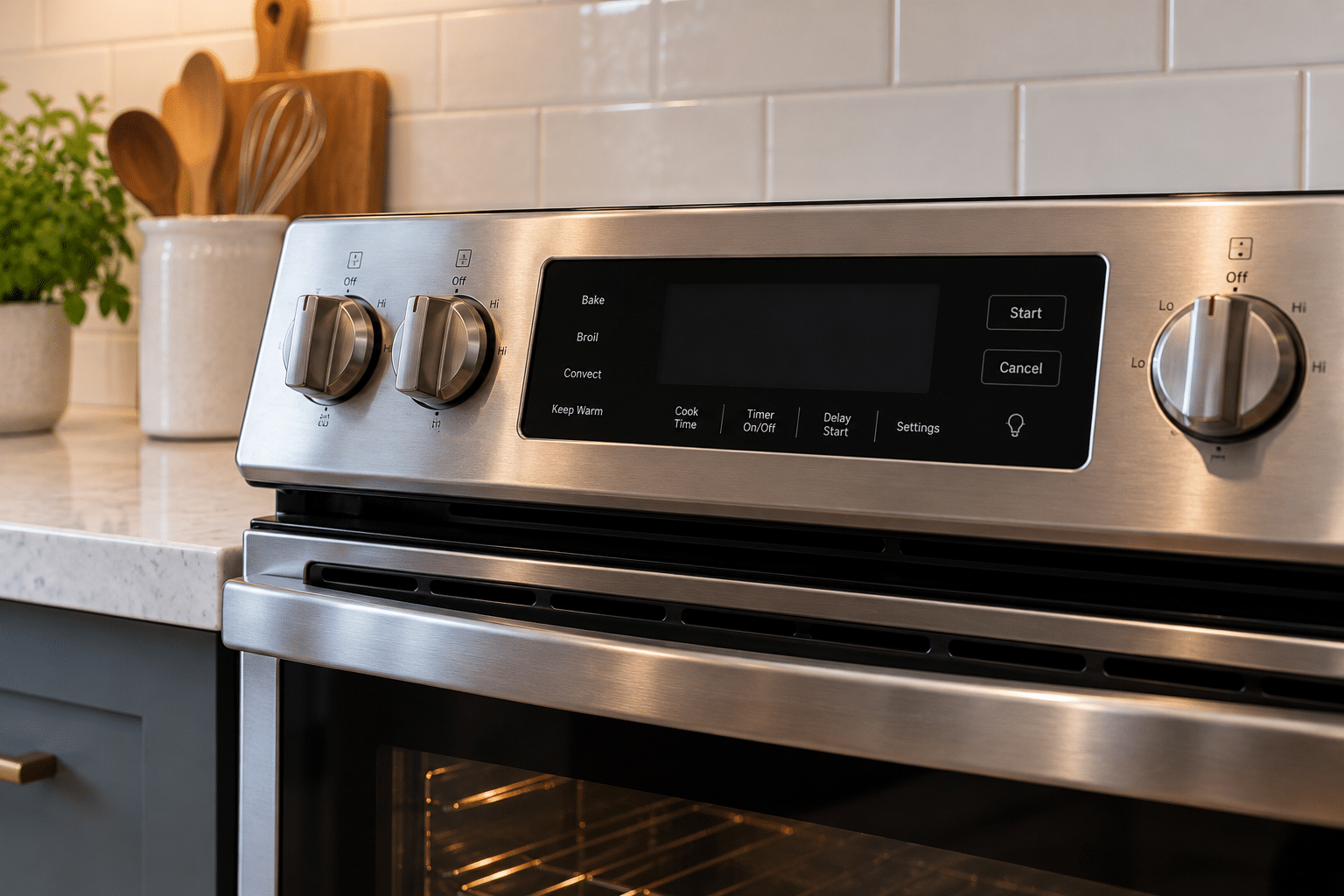 oven control panel not working